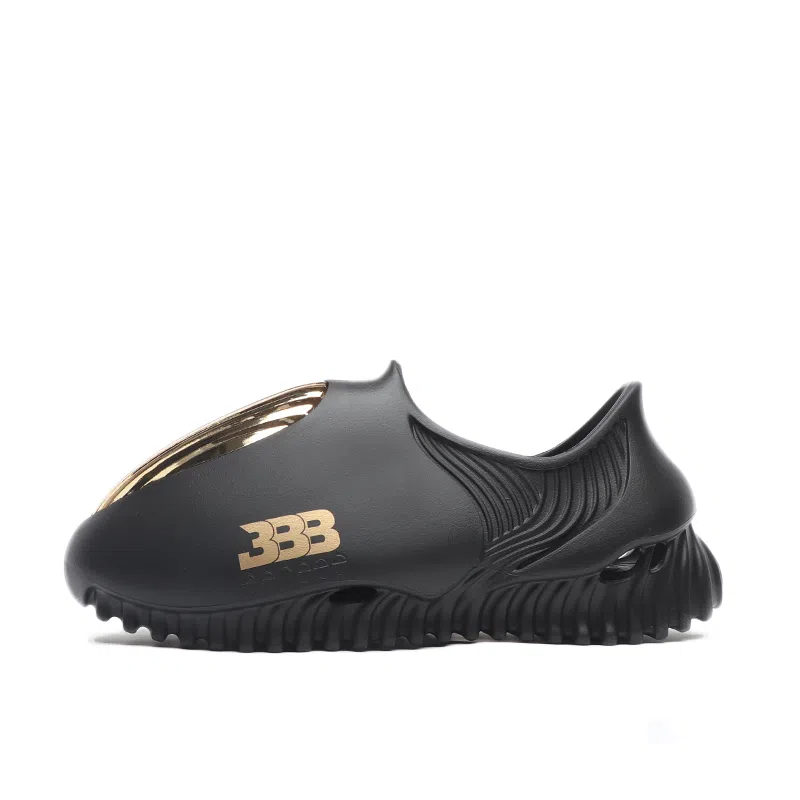 BBB x GENEGG Foam Runner Black Gold