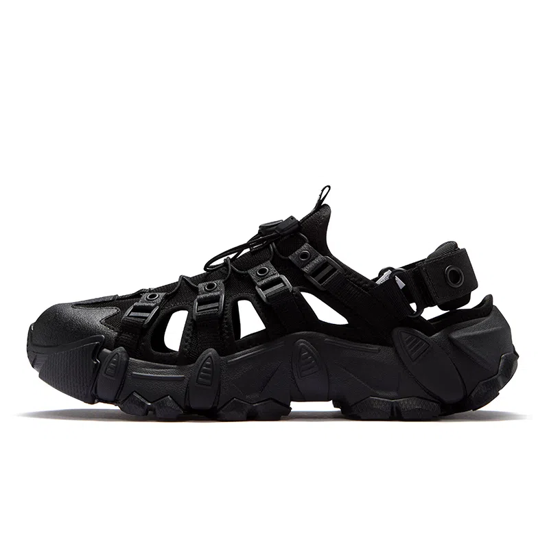 FILA Exocet Sandal Black Moon Rock Grey