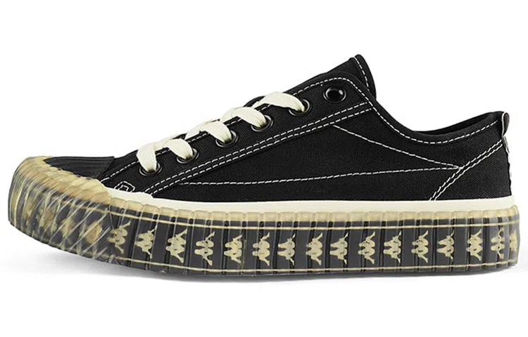 Kappa Low Canvas Shoes Black