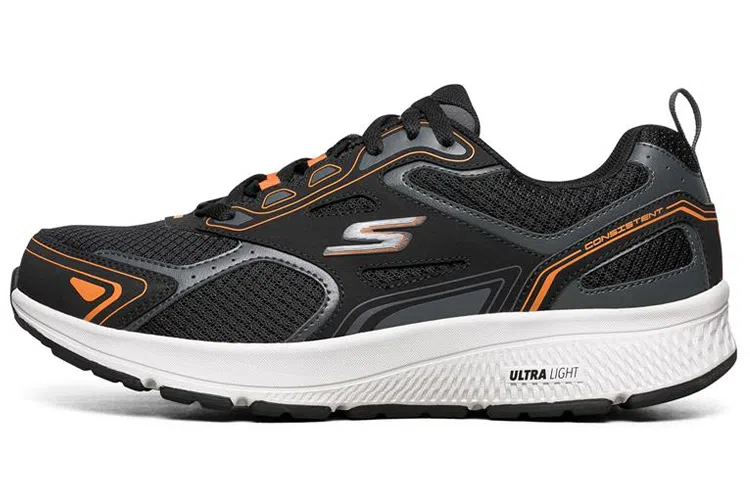 Skechers GO RUN Consistent Black Orange