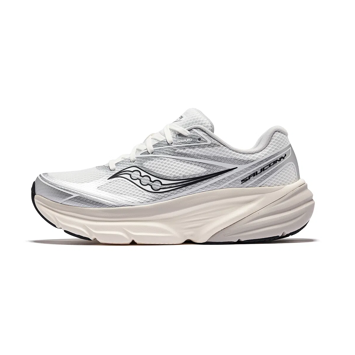 Saucony Guard AMR White Silver Black
