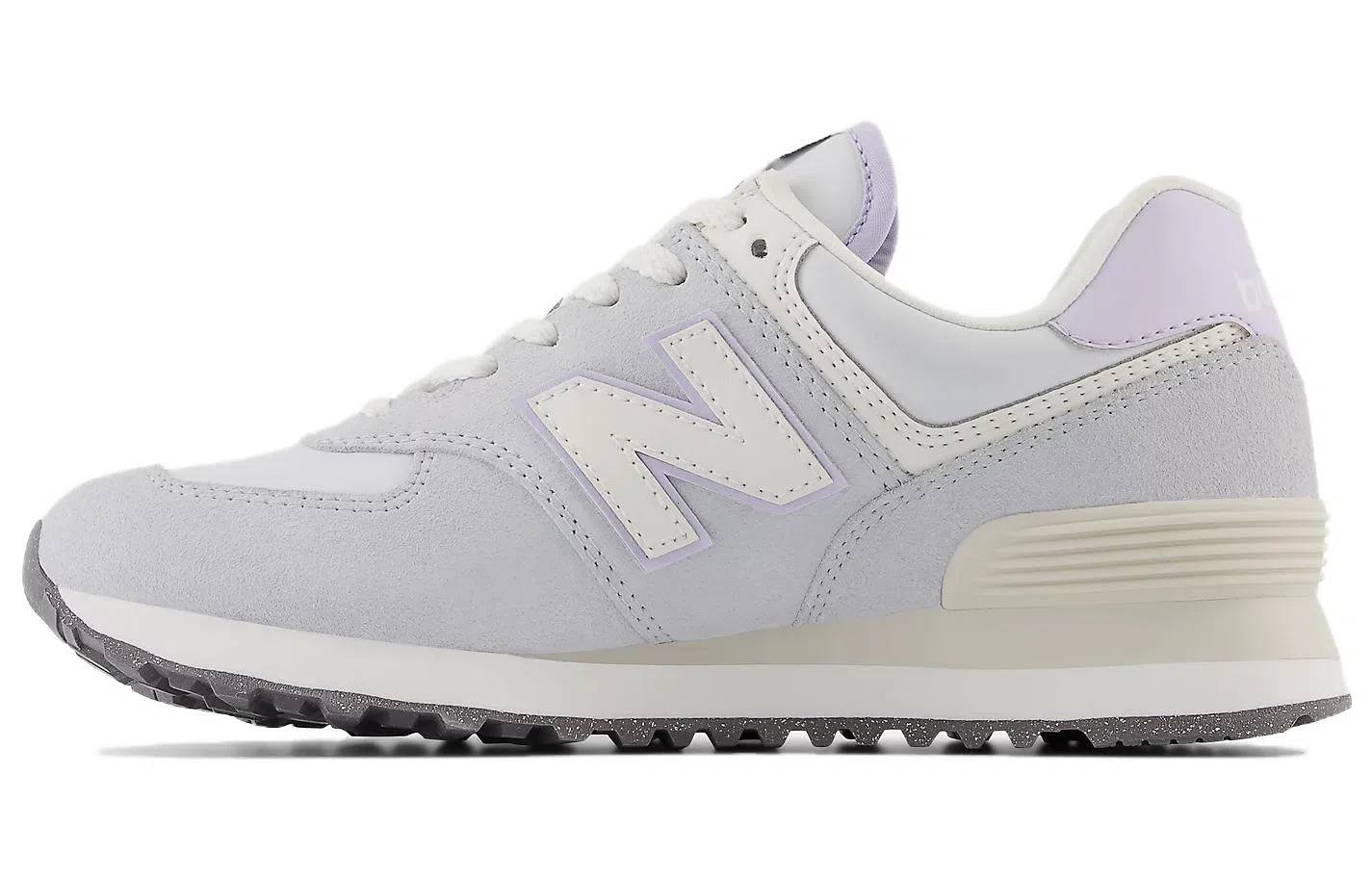 New Balance 574 Light Purple White