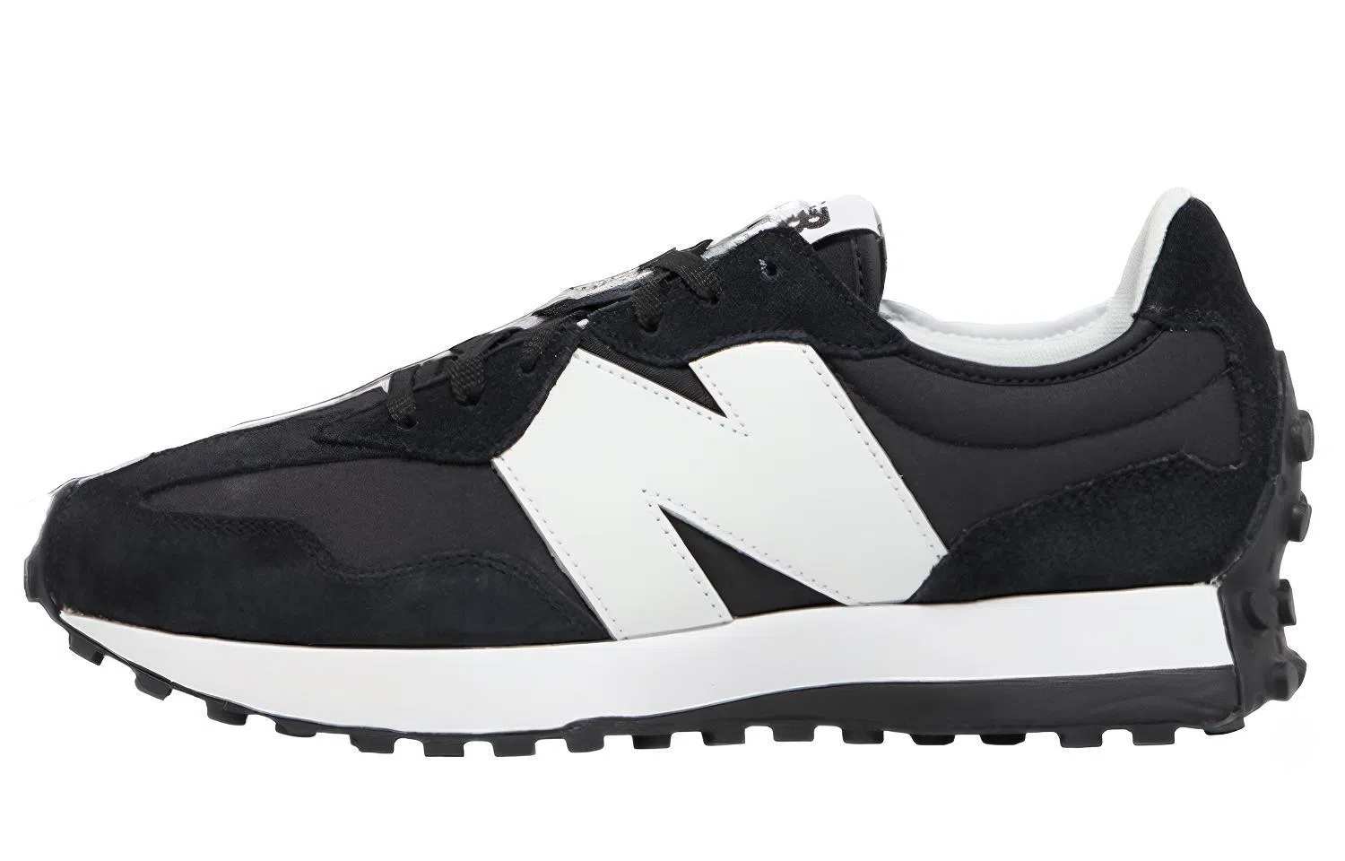 Foot Locker x New Balance 327 Black White