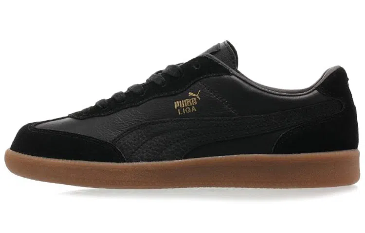 PUMA Liga Leather Black