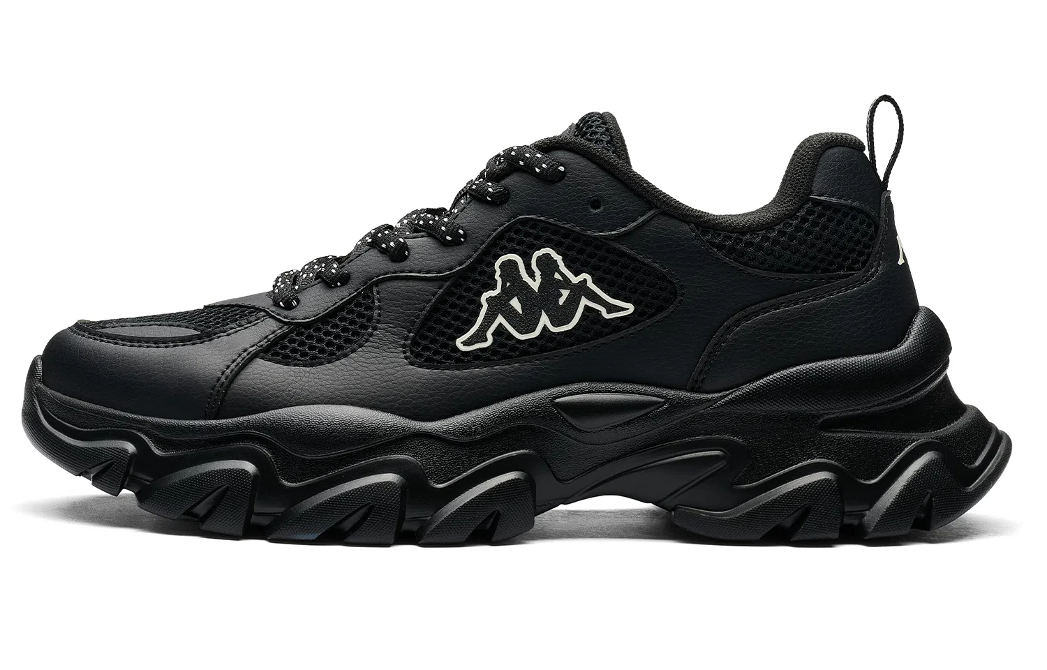 Kappa Retro Dad Shoes Black