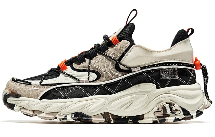 ERKE Running Shoes Black Grey