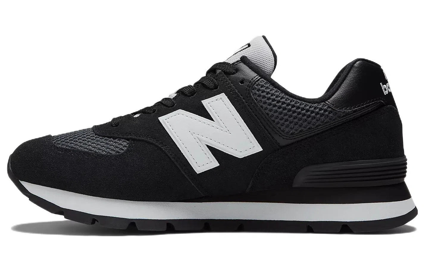 New Balance 574 Black White