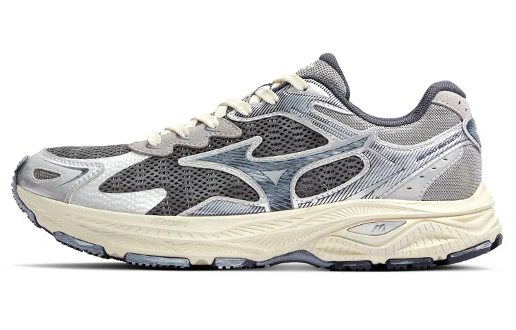 Mizuno Racer S Silver Grey Blue