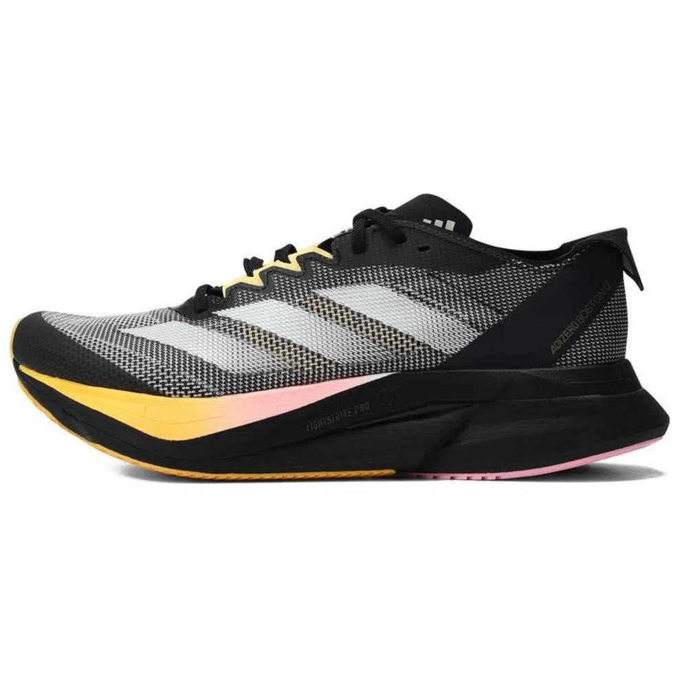 adidas Adizero Boston 12 Black Grey