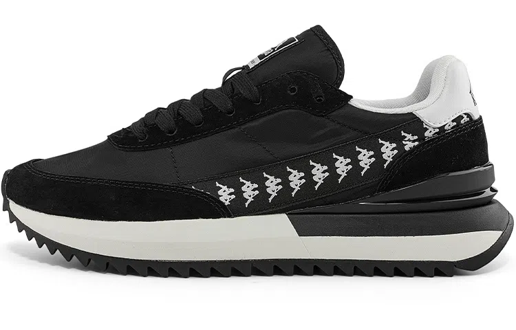 Kappa Retro Low Black White