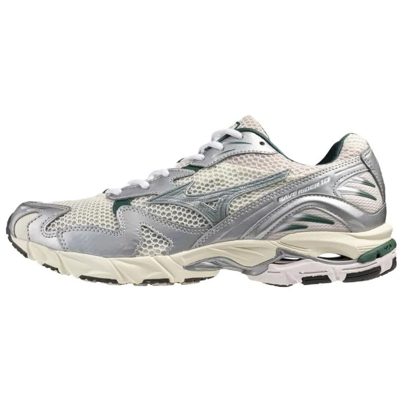 Mizuno Wave Rider 10 Silver Green