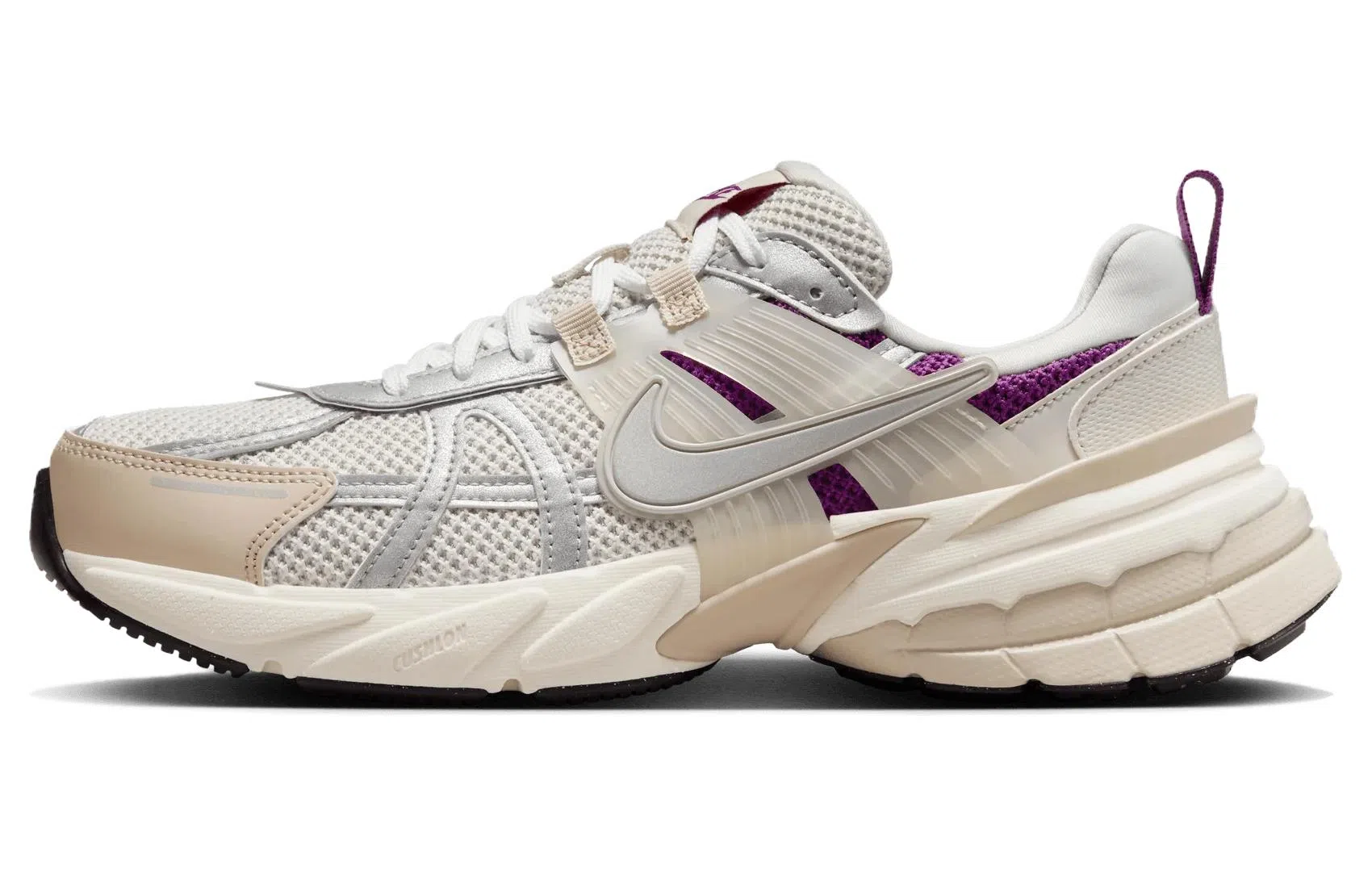 Nike V2K Run Silver White Purple