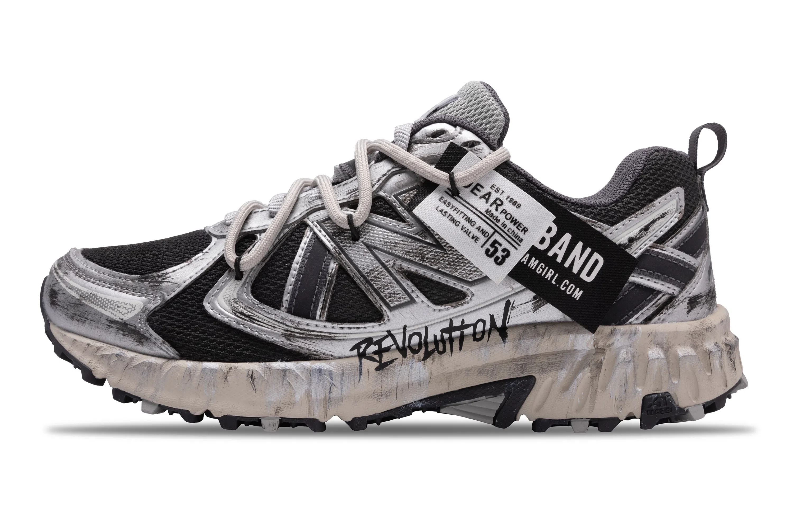 New Balance 410 Black Silver