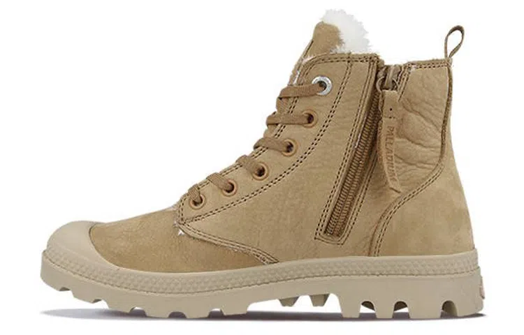 Palladium Pampa Hi Zip Wl Light Brown