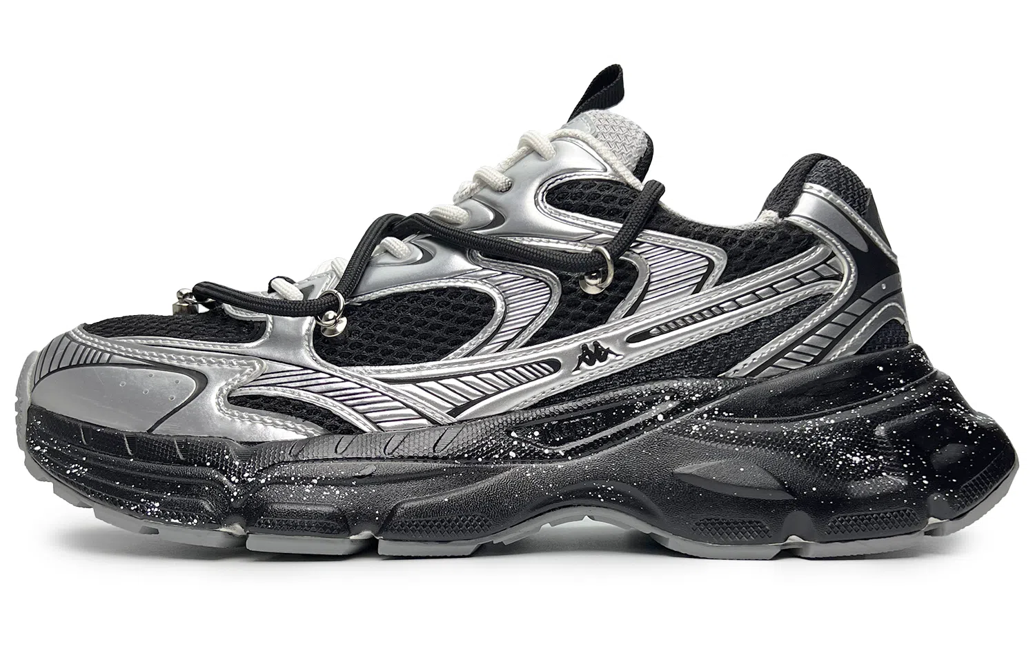 Kappa Y2K Black Silver