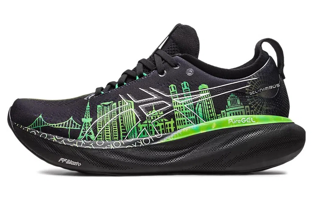 Asics GEL-Nimbus 25 Black Green