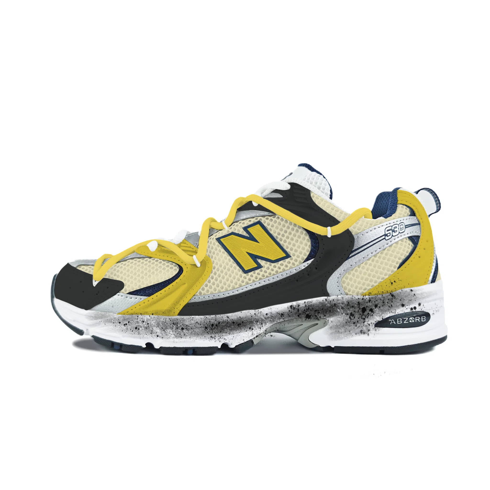 New Balance 530 White Yellow