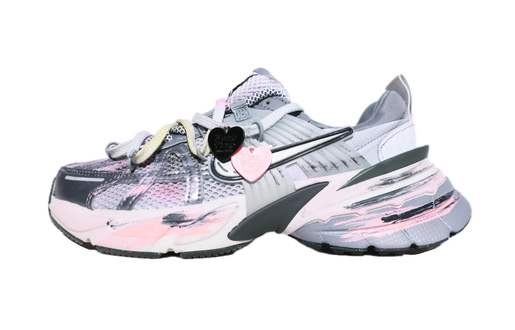 Nike V2K Run Pink Silver