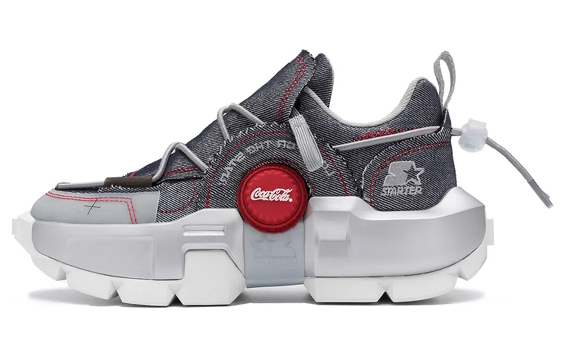 Coca Cola x STARTER Silver Grey