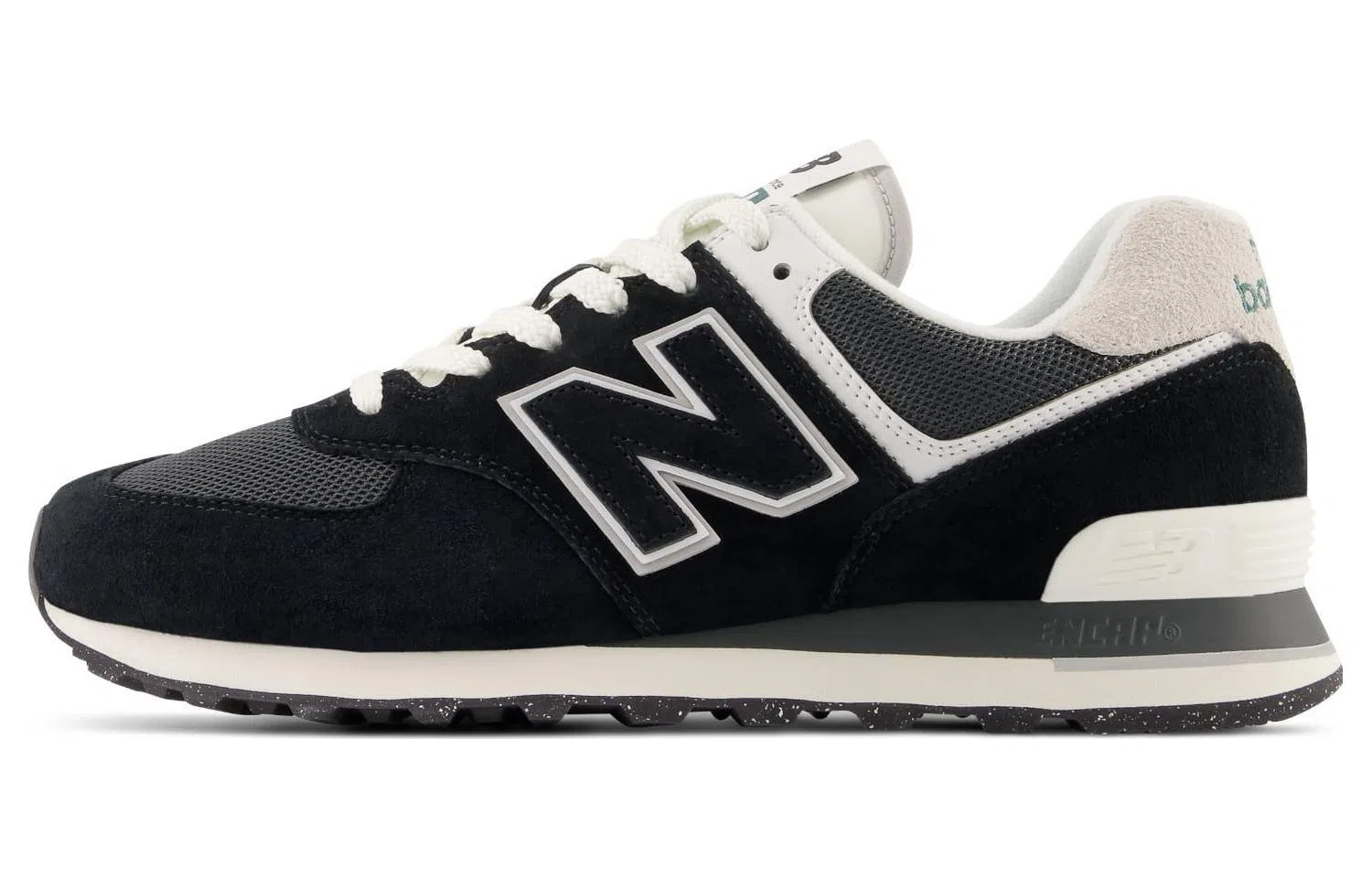 New Balance 574 Black White