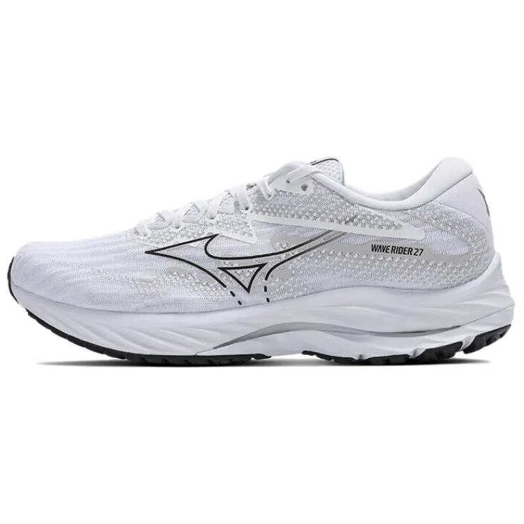 Mizuno Wave Rider 27 White Grey