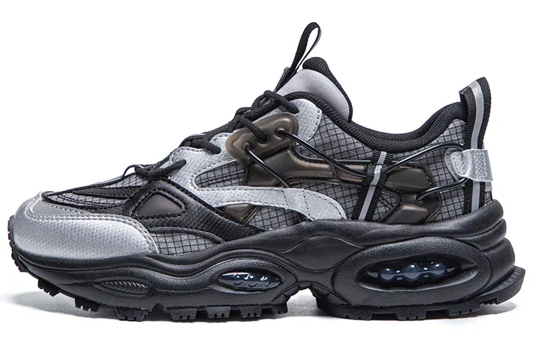 Kappa Retro Low Black Silver