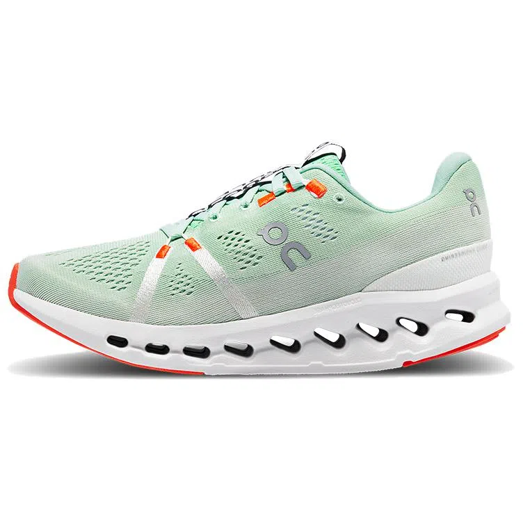 On Cloudsurfer Green White