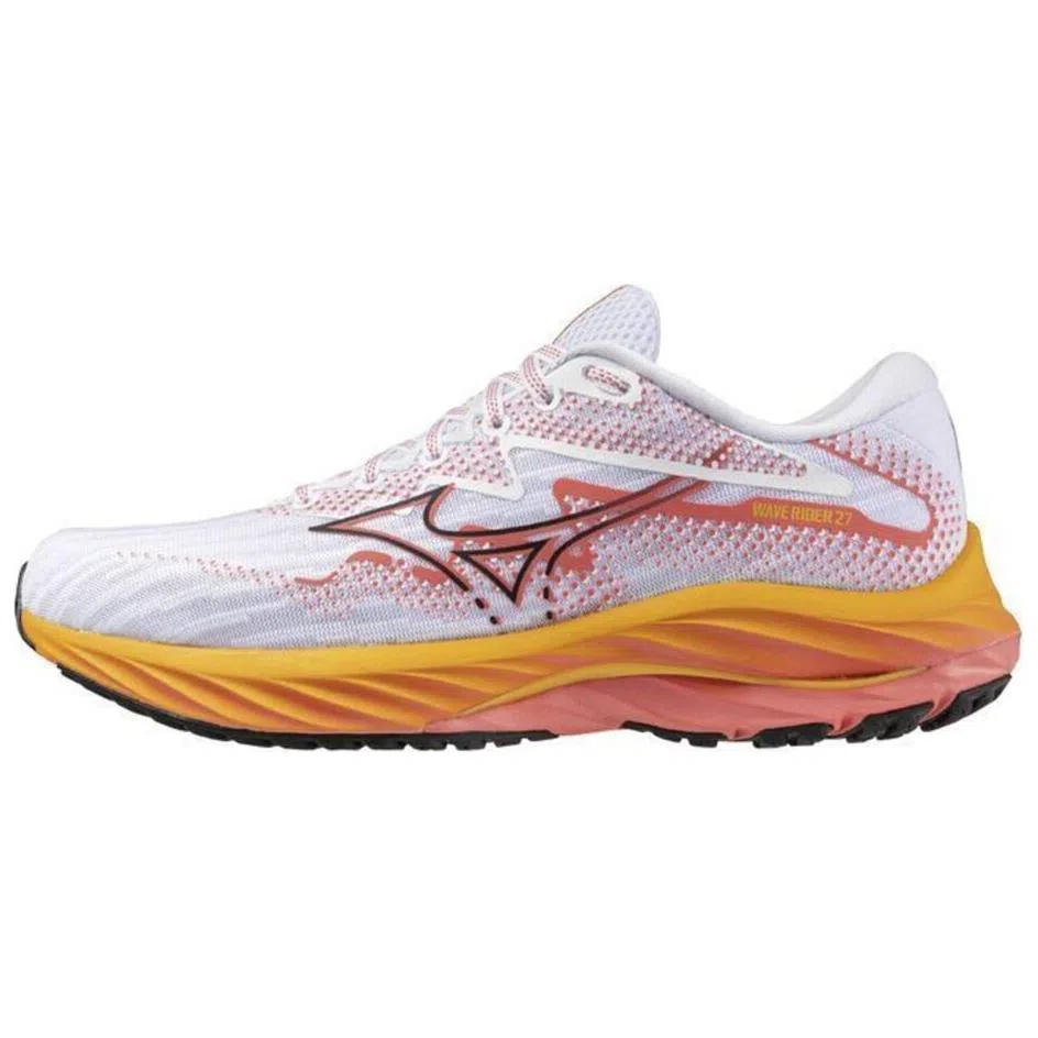 Mizuno Wave Rider 27 White Red