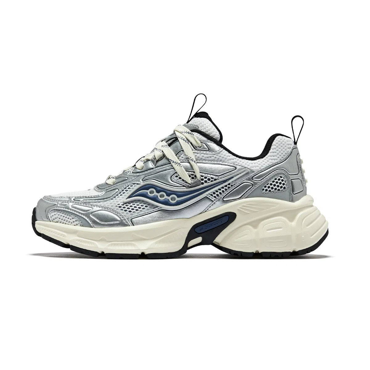 Saucony 2K Cavalry Silver White Blue