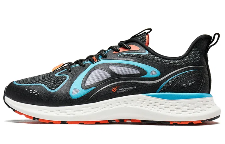 Xtep Yuneng Technology Low Top Running Shoes Black Grey