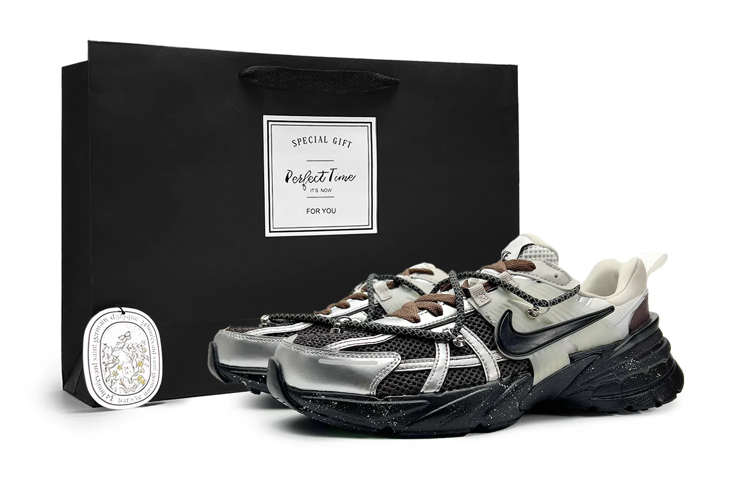 Nike V2K Run Forest Mocha