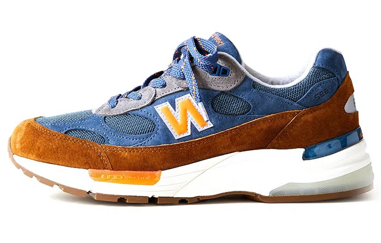J.Crew x New Balance 992 Blue Brown