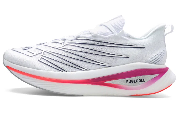 New Balance FuelCell SuperComp Elite v3 White Silver Pink