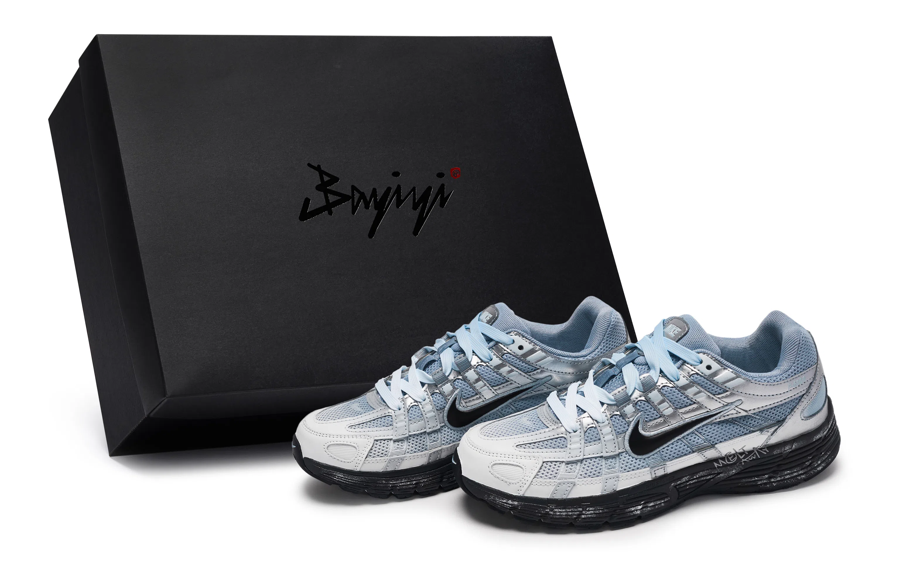 Nike P-6000 Silver Blue