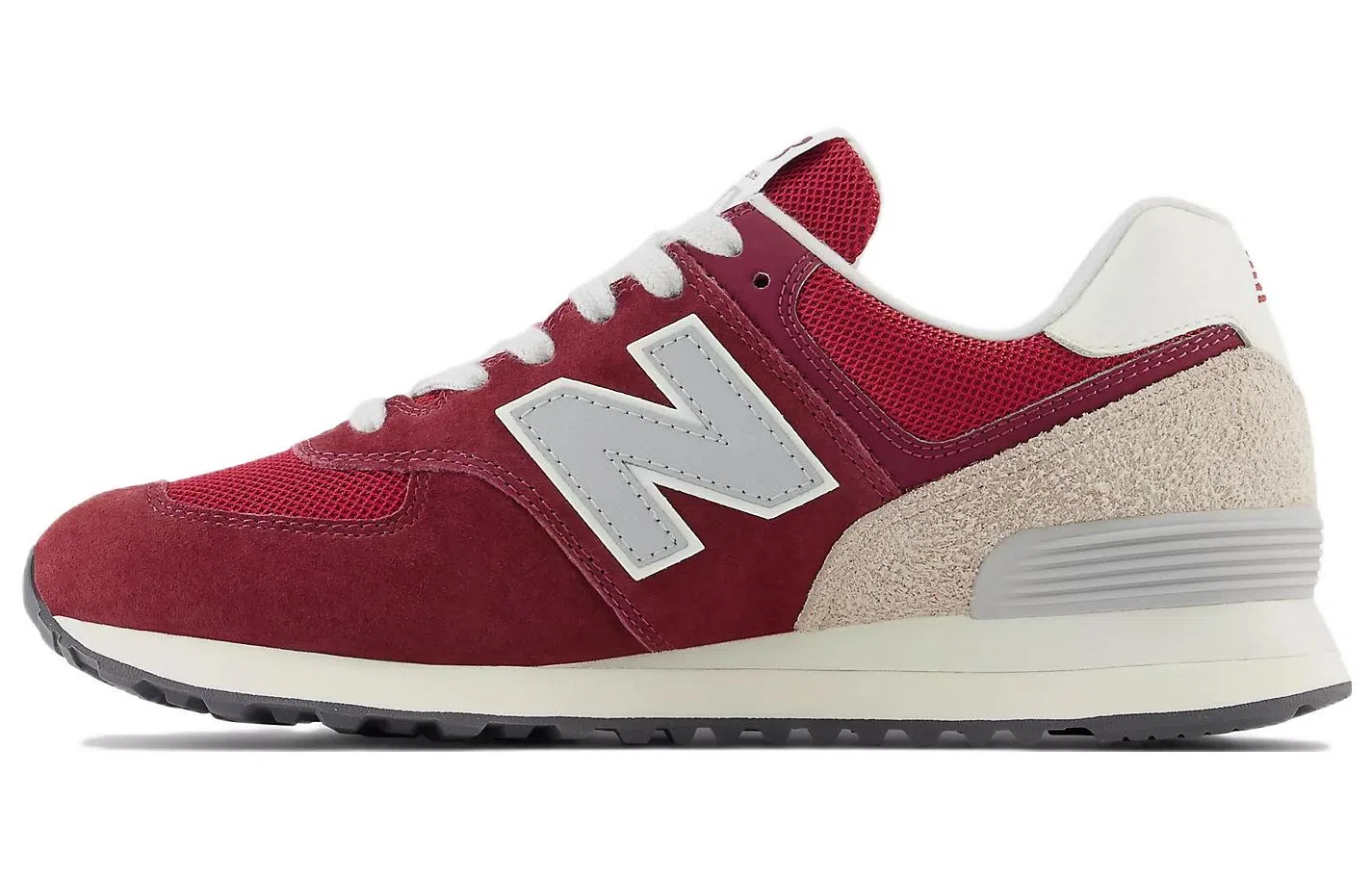 New Balance 574 Red Grey