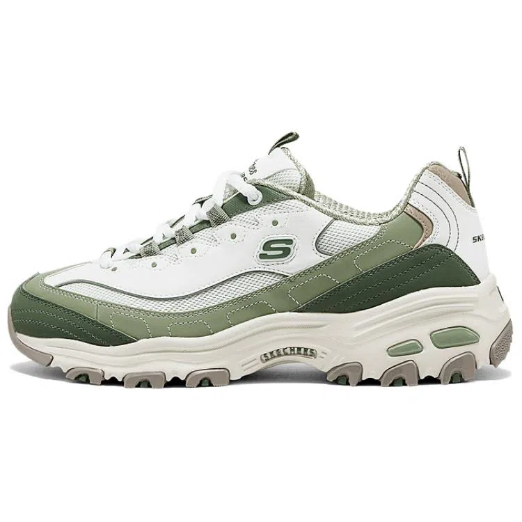 Skechers DLITES White Green