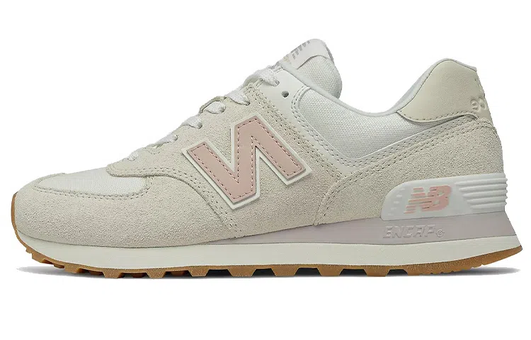 New Balance 574 Pink White