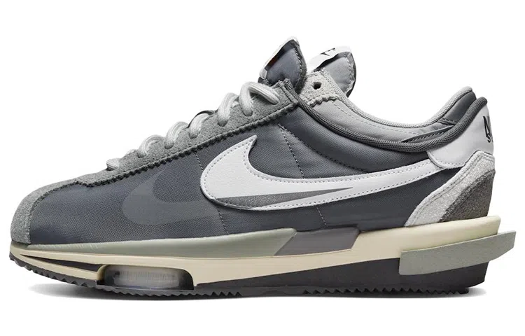 Sacai x Nike Cortez Grey White