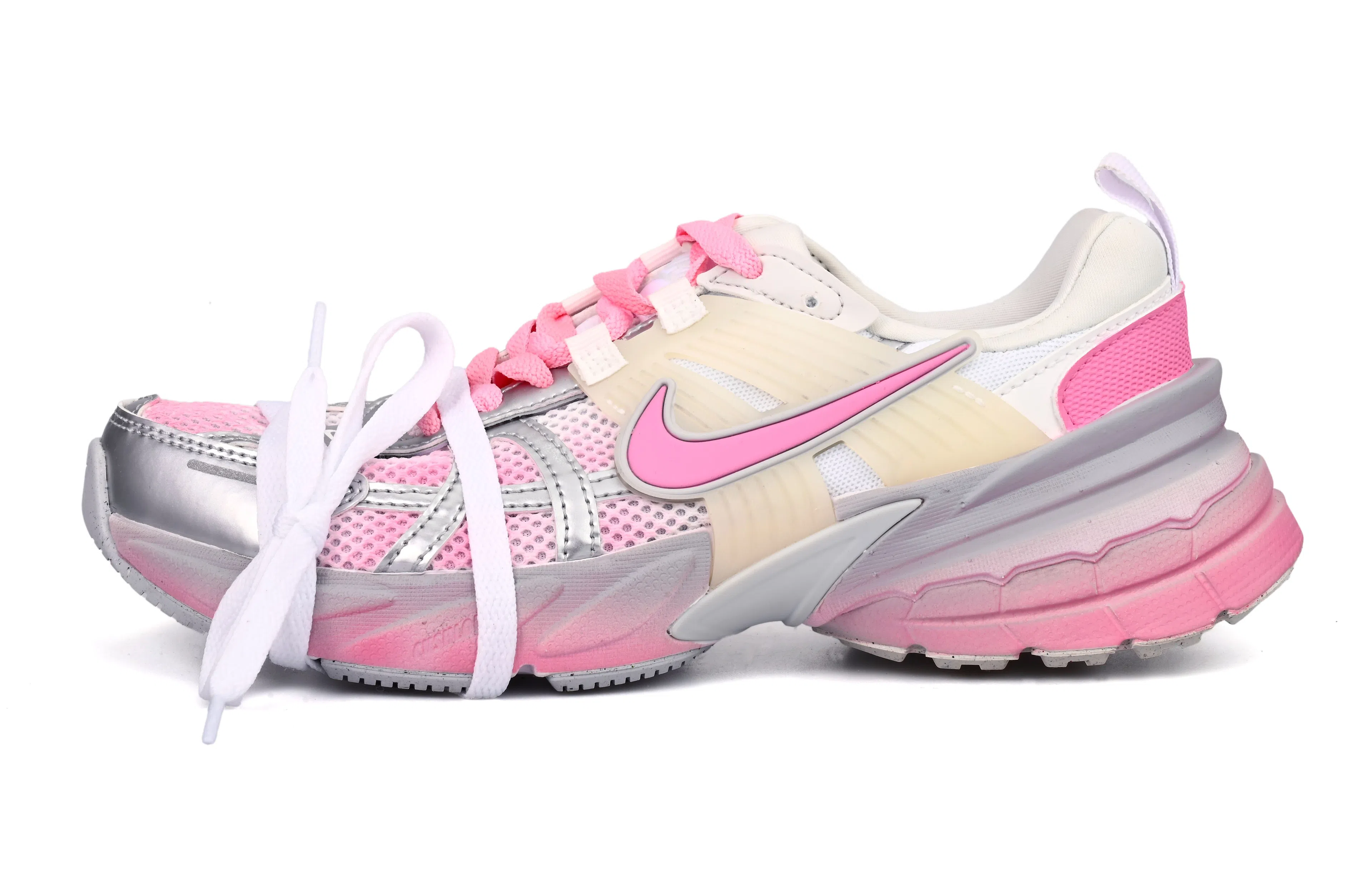 Nike V2K Run Silver Pink