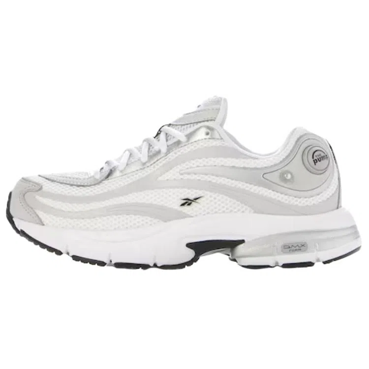 Reebok Premier Pump Paris Trainer Silver White