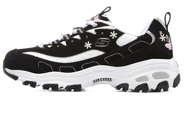 Skechers D'Lites 1.0 White Black