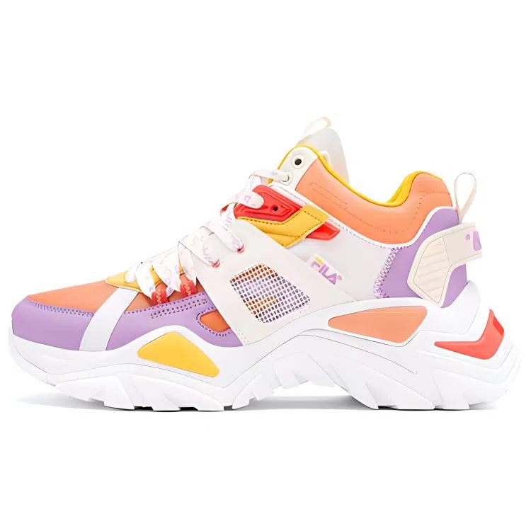 Fila Cage Mid Mixe White Orange