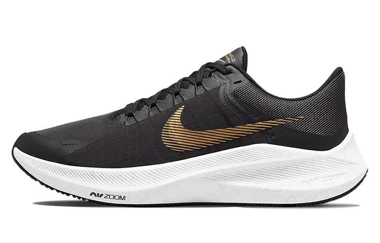 Nike Zoom Winflo 8 Black White Gold