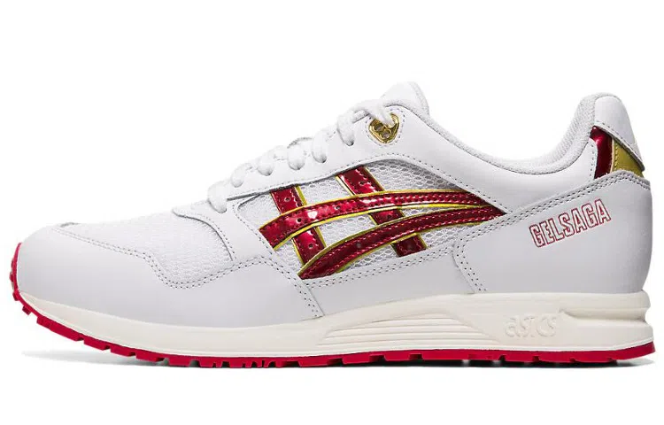 Asics Gel-Saga White Red