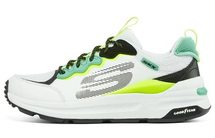 Skechers Global Jogger White Green