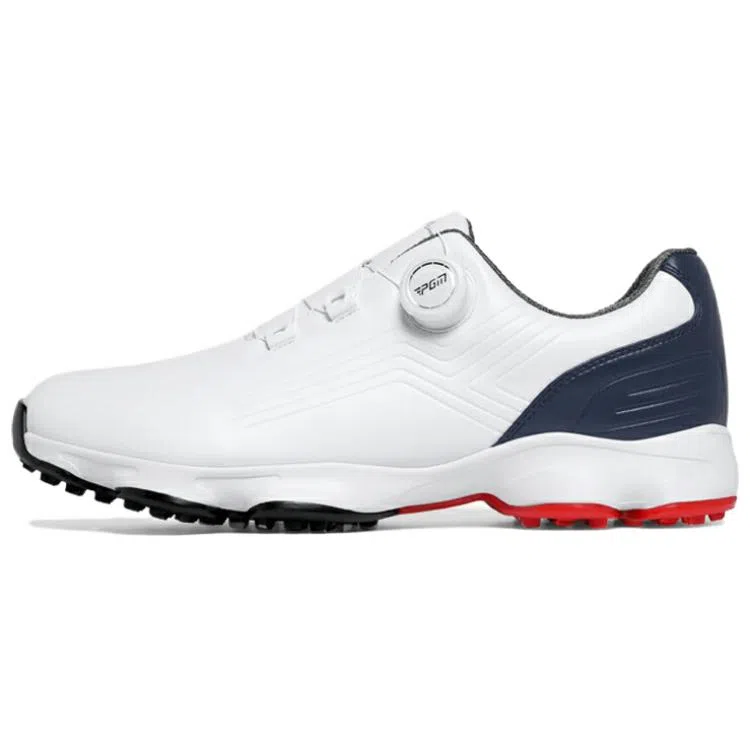 PGM Casual Golf Shoes Low Top White Blue