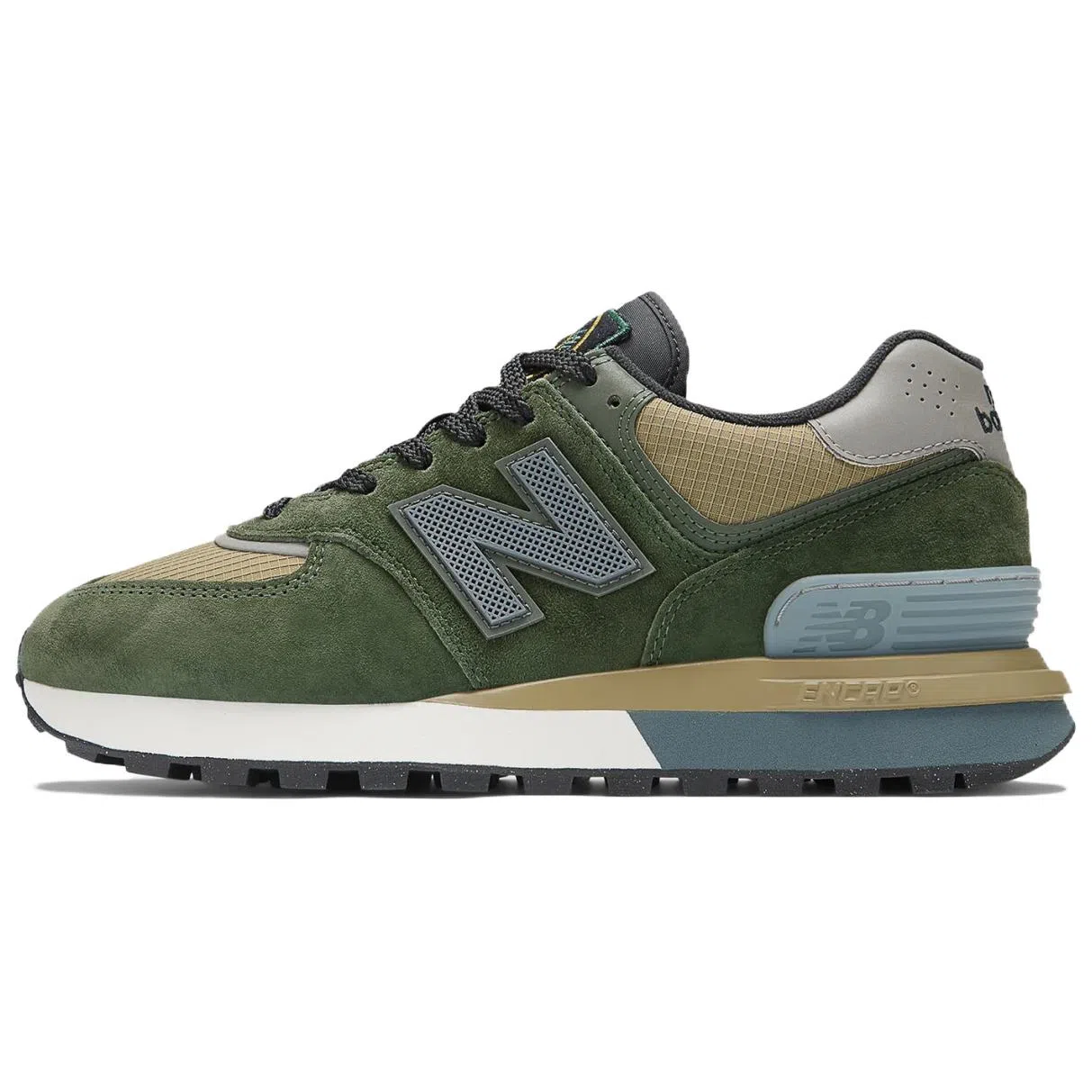 Stone Island x New Balance 574 Green