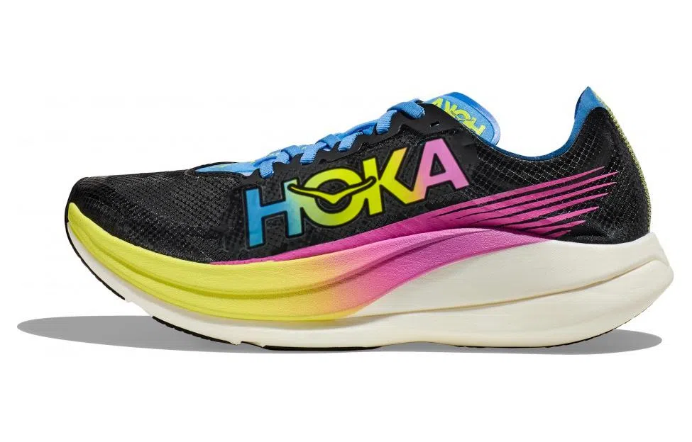 HOKA ONE ONE Rocket X Black Pink