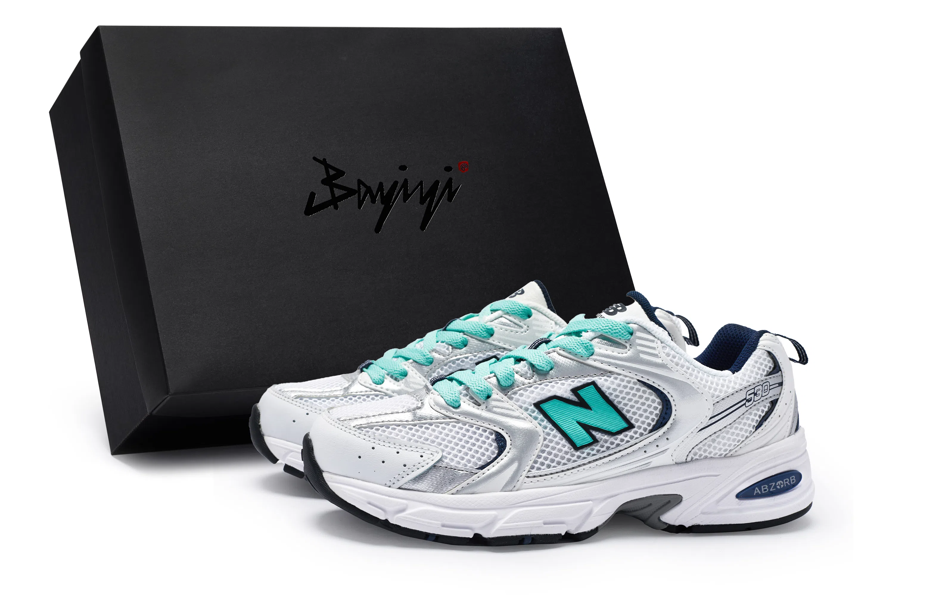 New Balance 530 White Silver