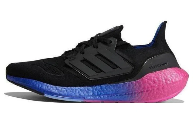 adidas Ultraboost 22 Black Blue Pink